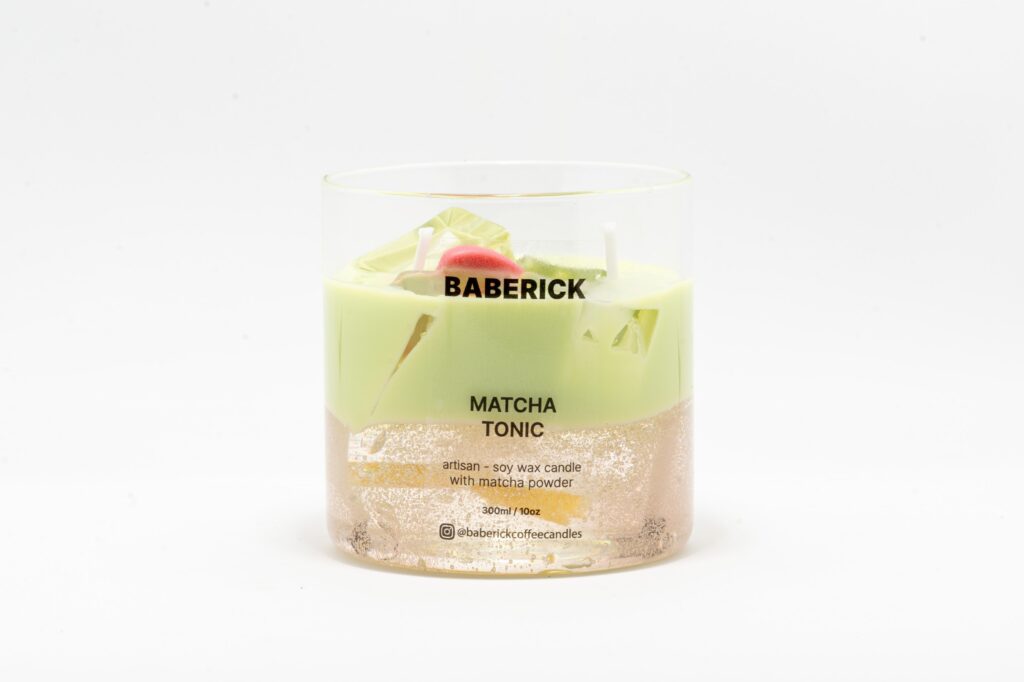matcha tonic baberick candles 2