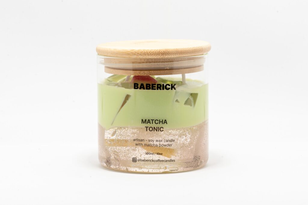 matcha tonic baberick candles 3